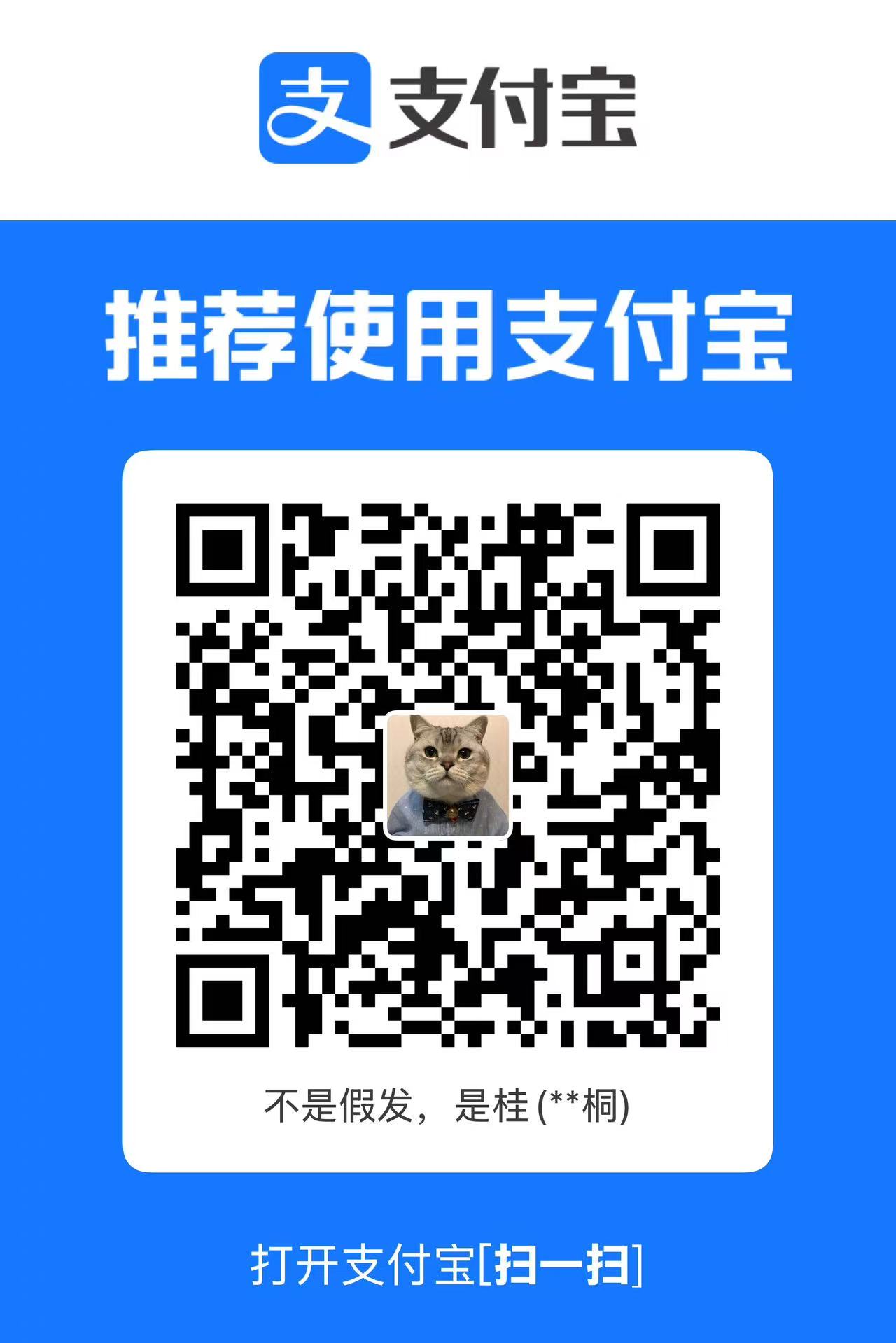 Alipay scan-to-pay QR code